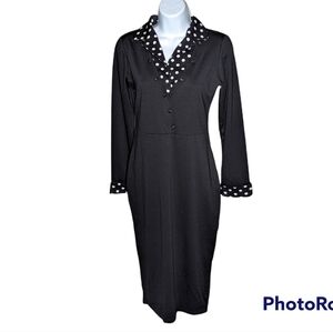 Oxiuly Fashion Long Sleeved Dress Size Small